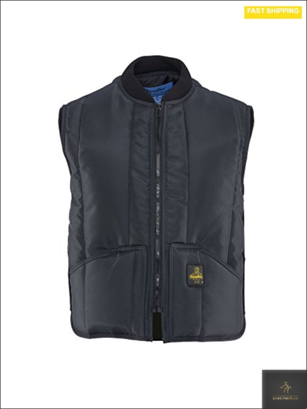 Insulated Water-Repellent Vest Men's Sleeveless Workwear -50°F